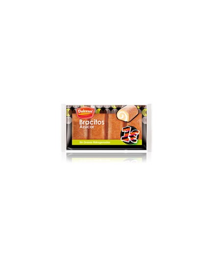 DULCESOL BRACITOS DE AZUCAR 4 UDS P/120GR 1€