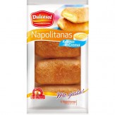 DULCESOL NAPOLITANAS CREMA 4 UD P/160 GR 1€