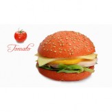PAN HAMBURGUESA MINI HAPPY BUNS TOMATE CONG. C/50U