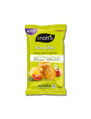 APERITIVOS SNATT´S TOMATE,QUSO-OREGNO B/65GR 1,40€