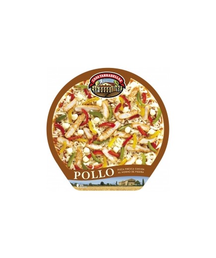 PIZZA CASATARRD/425.GR.POLLO. UD.