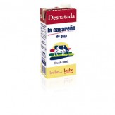 LECHE LA CASAREÑA DESNATADA UHT BRICK-1 L