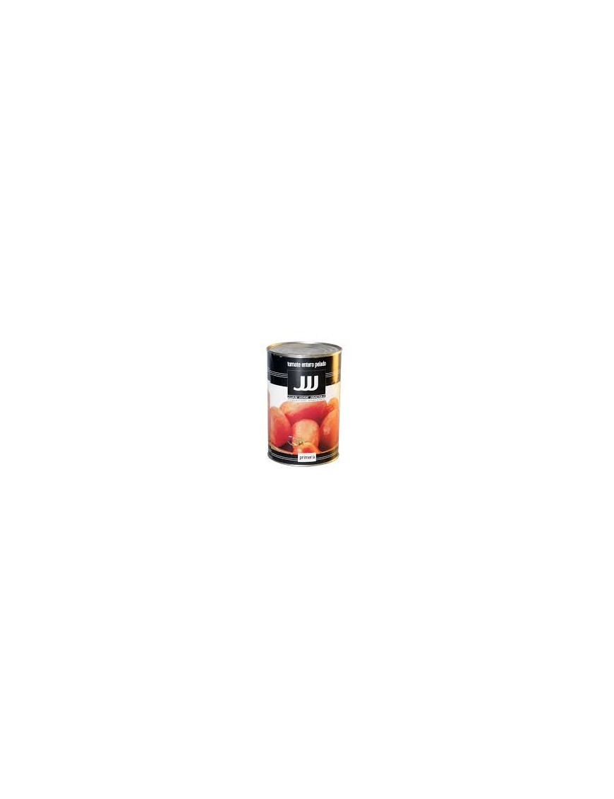 TOMATE ENTERO PELADO J.J.J.  LATA 4 KG.