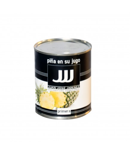 PIÑA EN SU JUGO J.J.J. PRIMERA LATA 820 GR.