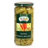 JUDIA VERDE ANCHA ALSUR T/CRISTAL 660 GR