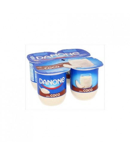 DANONE YOGUR SABOR COCO PACK 4 UD