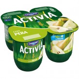DANONE ACTIVIA CON PERA PACK-4 UD
