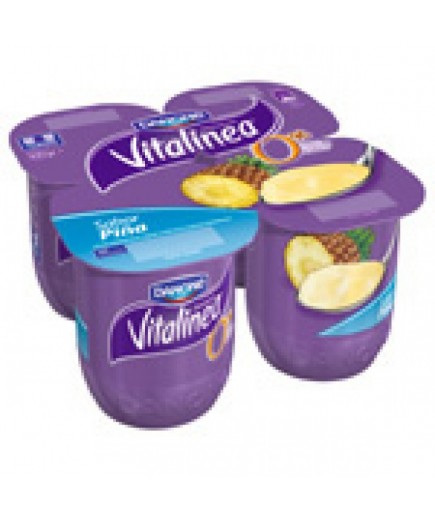 DANONE VITALINEA SABOR PIÑA PACK4 UD