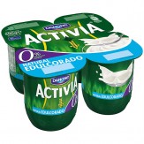 DANONE ACTIVIA 0% NATURAL EDULCORADO PACK-4UD
