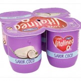 DANONE VITALINEA 0% SABOR COCO PACK-4 UD