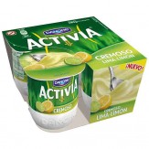 DANONE ACTIVIA CREMOSO LIMA LIMON P/4UD