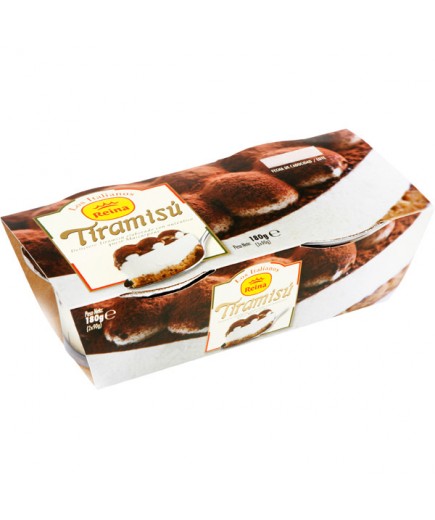 POSTRES REINA TIRAMISU 90GR PACK-2 UD
