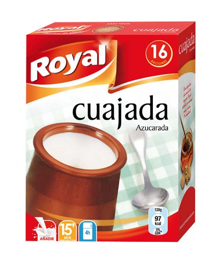 CUAJADA ROYAL16 RACIONES EST/4 SOBRES 48GR.