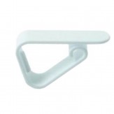 PINZA SUJETA-MANTEL PLASTICO B/100 UD
