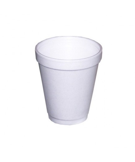 VASO  N/RET FOAM 7OZ ISOTERMO BLANCO 200CC B/50UD