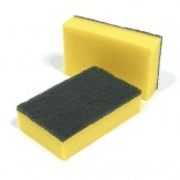 ESTROPAJO VERDE C/FIBRA-ESPONJA EXTREME CLIM P/2UD