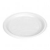 PLATO PLAST.POSTRE 17 CM RF/1000R MAXI B/15 UD
