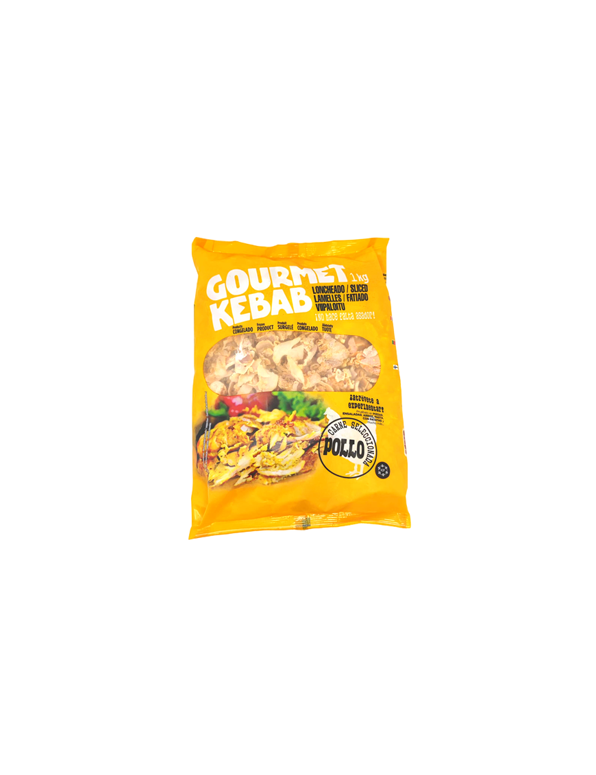 KEBAB POLLO TIRAS GOURMET KEBAB B/1 KG