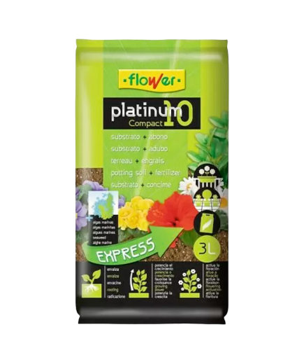 JARDIN SUSTRATO PLATINUM FLOWER SACO/3 L