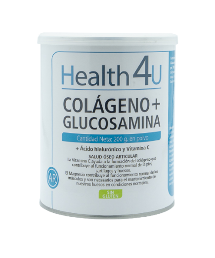 HEALTH4U COLÁGENO+GLUCOSAMINA  B/200 GR