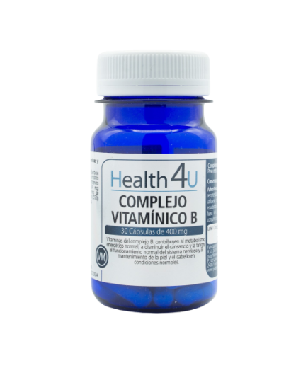 HEALTH4U COMPLEJO VITAMÍNICO B CAPSULAS  B/30 UD