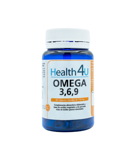 HEALTH4U OMEGA 3-6-7 Y 9 CAPSULAS BLANDAS  B/60 UD