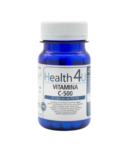 HEALTH4U VITAMINA C-500 CAPSULAS  B/30 UD