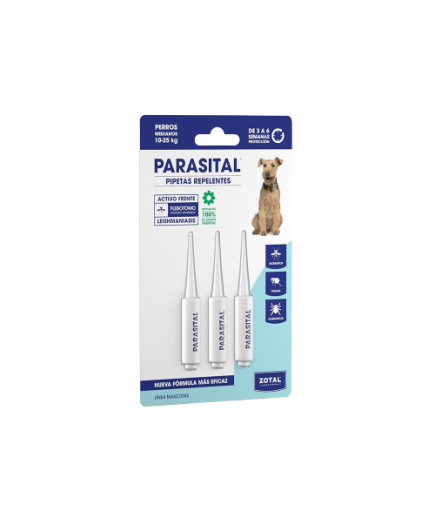 ZOTAL PIPETA PERROS MEDIANO 10-25KG 3UD
