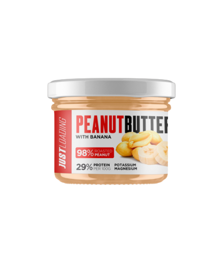 JUST LOAD CREMA CACAHUETE/PLATANO T/190GR