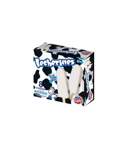 HELADO CASTY LECHERINES P/8UD