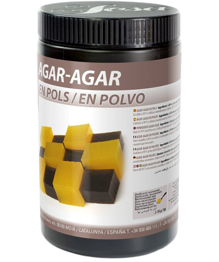 AGAR-AGAR SOSA EN POLVO 500 GR