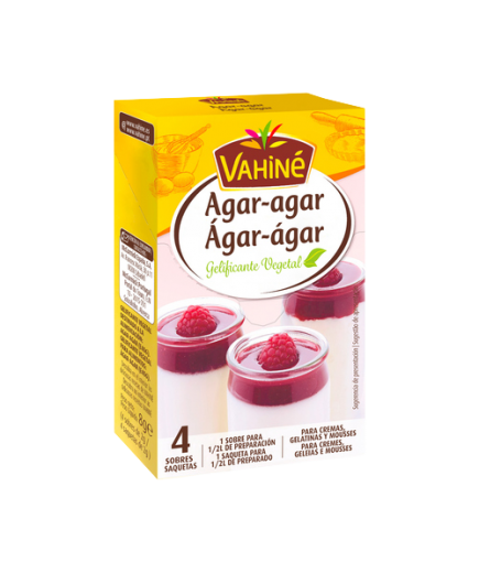 AGAR-AGAR VAHINE 8GR P/4 SOBRES