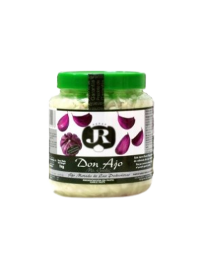 AJO MORADO EN DADOS DON AJO TARRO CRISTAL 150 GR.