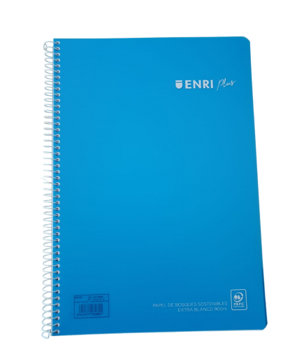 PP CUADERNO TAURO/ENRI 80H Fº PAUTA-2,5 MM UD