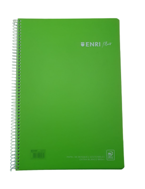 PP CUADERNO TAURO/ENRI 80H Fº PAUTA-3,5 MM UD