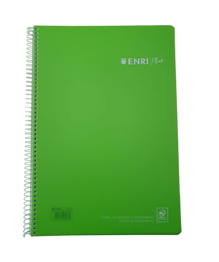 PP CUADERNO TAURO/ENRI 80H Fº PAUTA-3,5 MM UD