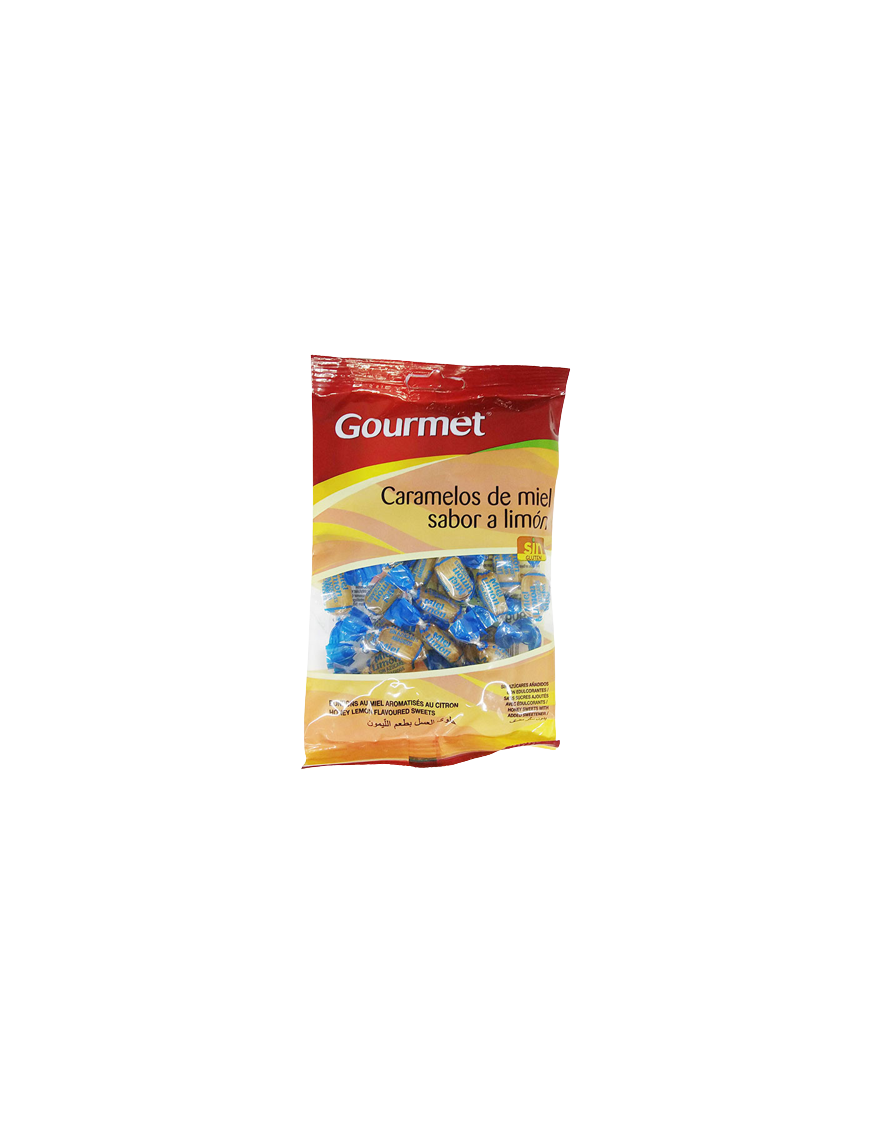 CARAMELOS GOURMET MIEL/LIMON S/AZ B/90G