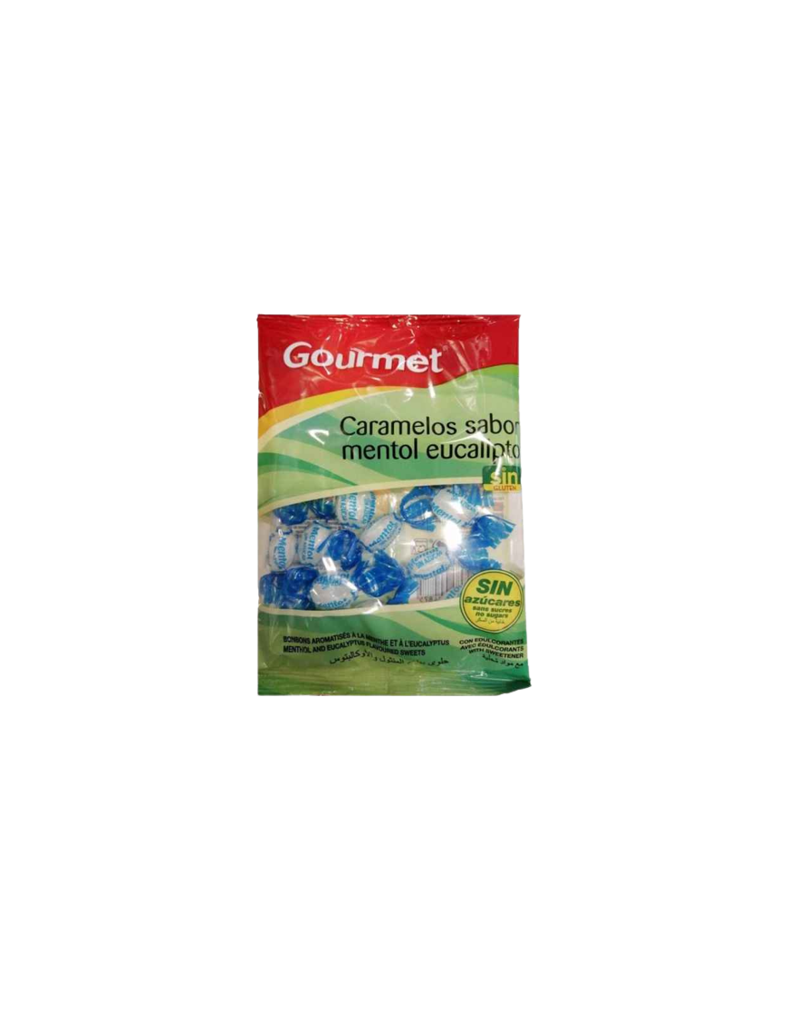 CARAMELOS GOURMET EUCALIPTO MENTOL S/AZ B/75G