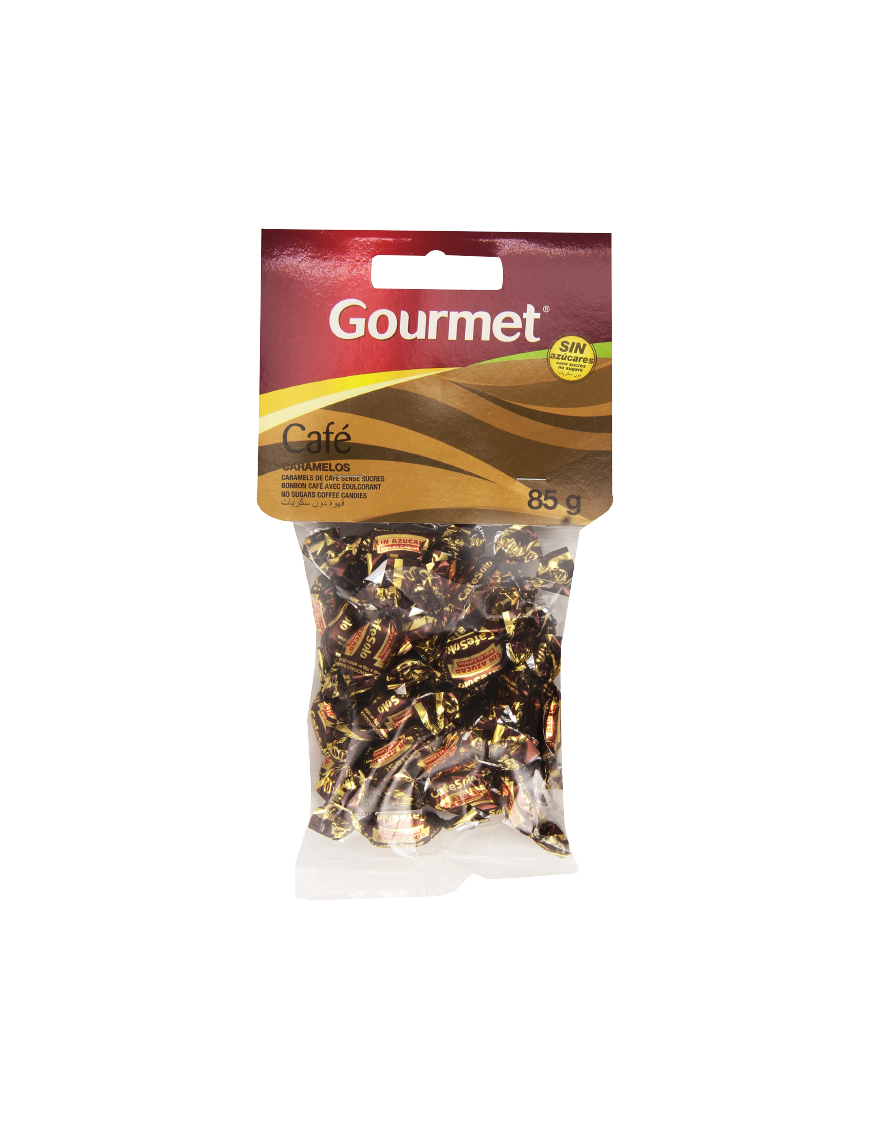 CARAMELOS GOURMET CAFE S/AZ B/85G