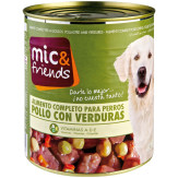 COMIDA PERRO MIC&FRIENDS POLLO/VERDURA L/720 GR