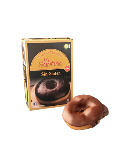 DUNIS DE CHOCOLATE S/GLUTEN LA SANTIÑA P/100GR