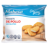 NUGGET POLLO (SIN GLUTEN) MAHESO B/ 300 GR.
