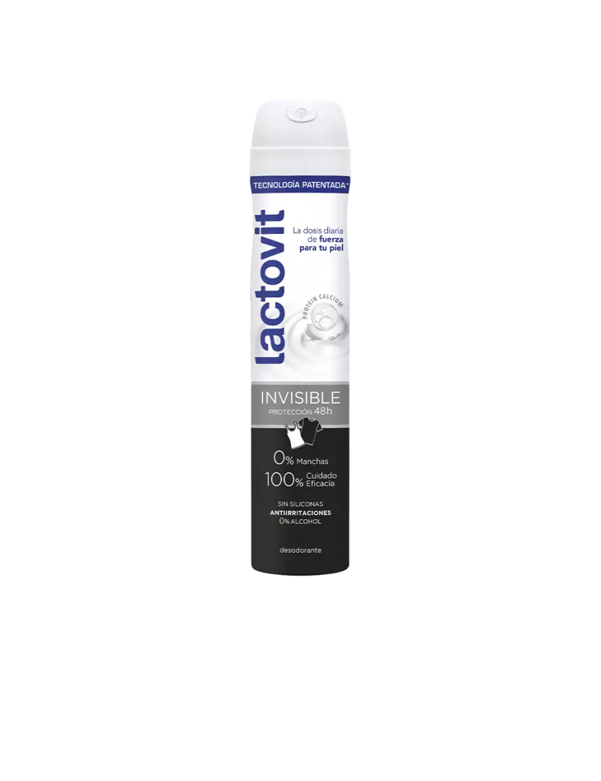 DESODORANTE LACTOVIT INVISIBLE SPRAY 200 ML
