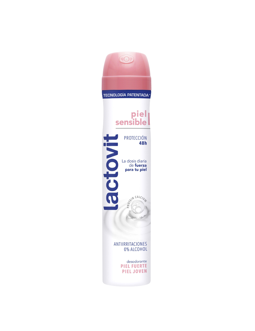 DESODORANTE LACTOVIT PIELES SENSIBLES SPRAY 200 ML