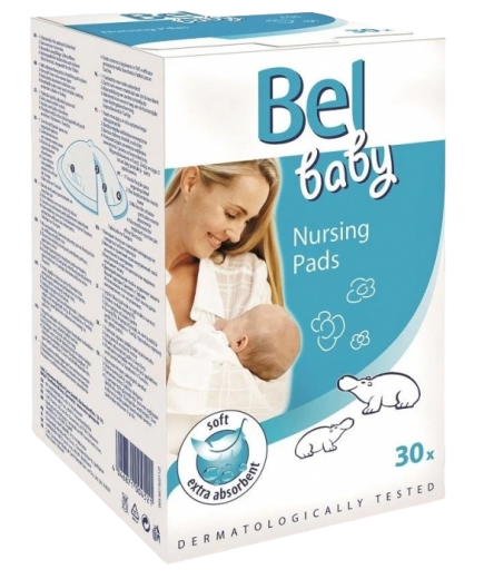 DISCOS LACTANCIA BEL BABY CAJA 30 UD