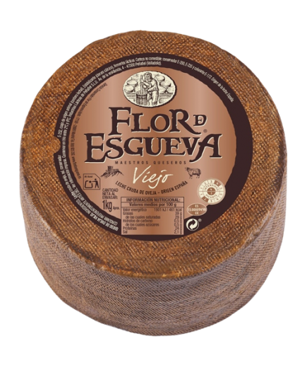 QUESO LACT.OVEJA PURO VIEJO FLOR ESGUEVA MINI KG