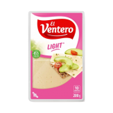 QUESO LACT.VENTERO LONCHA LIGHT TIERNO B/200.GR.