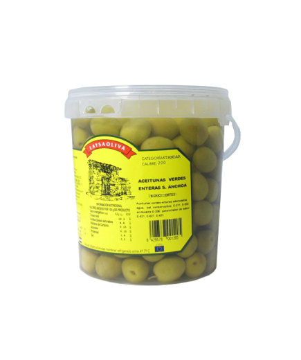 ACEITUNAS VERDE ENTERA S/A HURDES GF/4 KG
