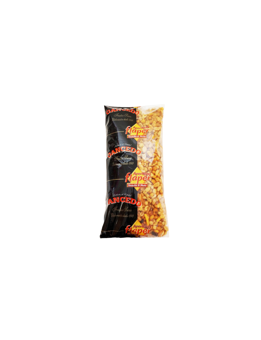 APERITIVOS COCTEL SNACK FLAPER BOLSA 1KG