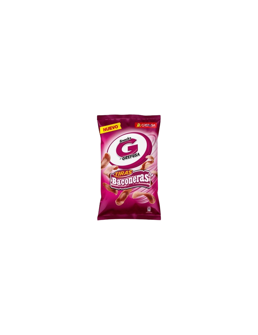 APERITIVOS GREFUSA TIRAS BACONERAS B/120 GR 1,40€